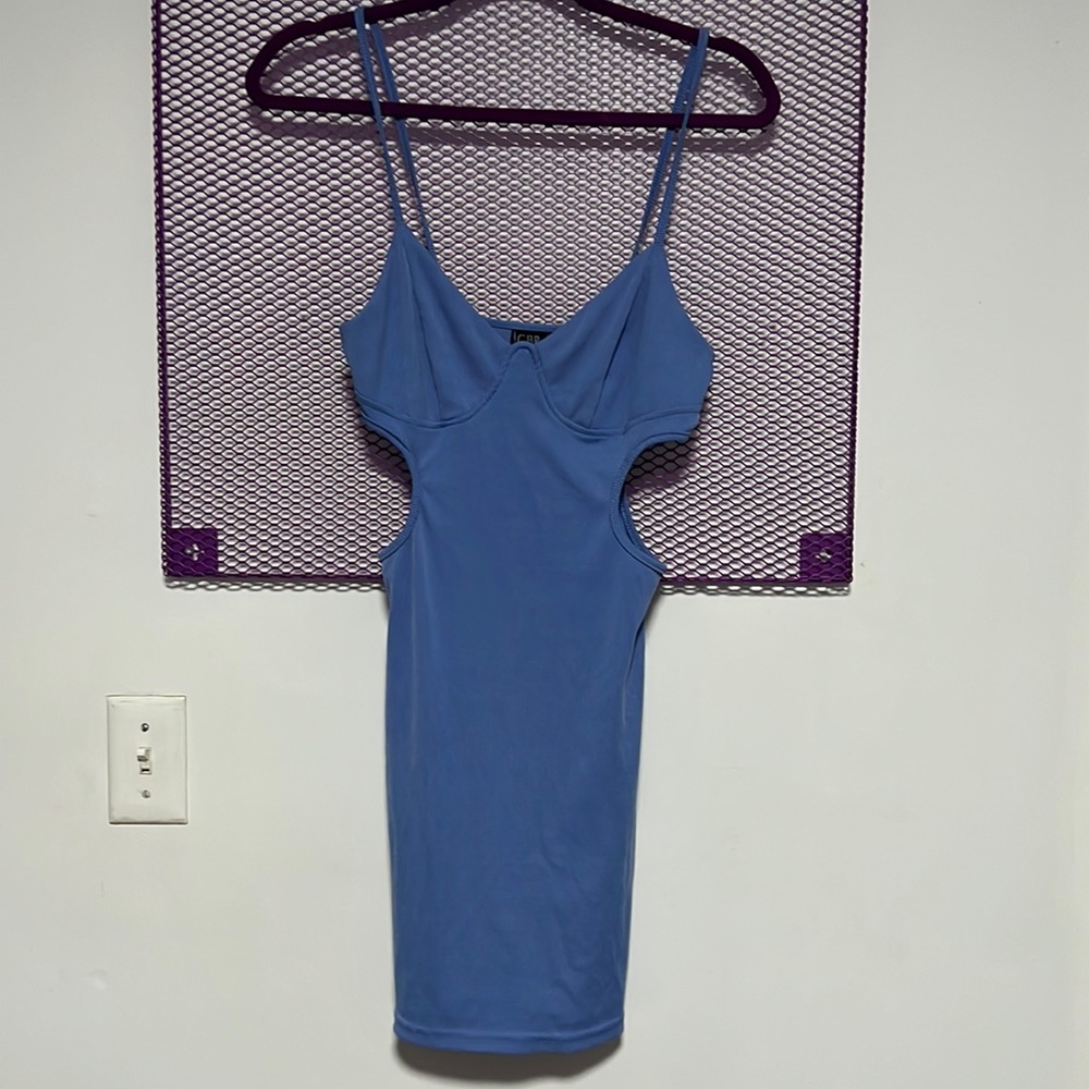 Spaghetti strap cutout dress